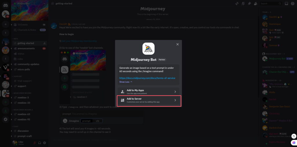 freecompress-6-1024x508 How to Use Midjourney 02-How to add robots