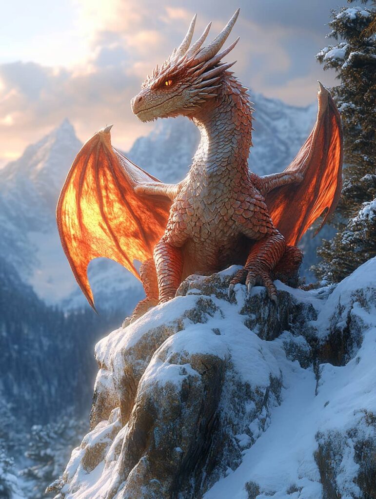 freecompress-lilier10969_An_ancient_dragon_perched_atop_a_snow-covered_mount_65995476-3180-4367-874c-0ba5c8a06472-771x1024 Midjourney Prompt Tutorial 1